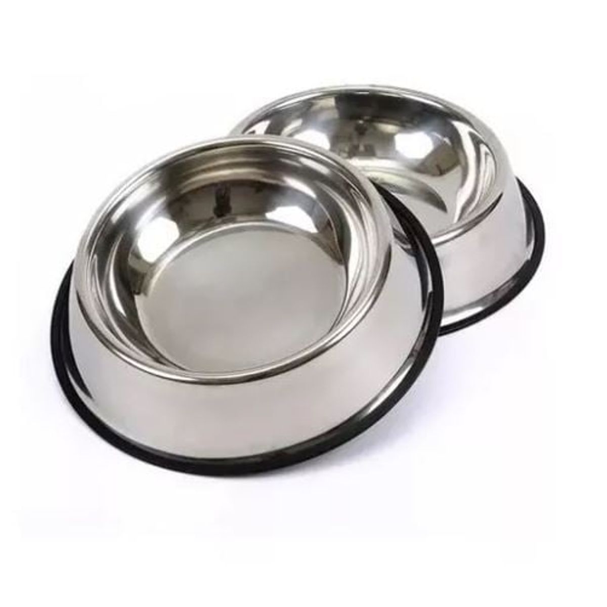 GENERICO - PLATO 18 CM ACERO MASCOTA  INOXIDABLE