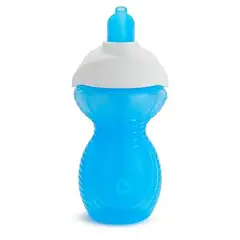 MUNCHKIN - Vaso Antiderrame Click Lock Flip Straw Cup Azul