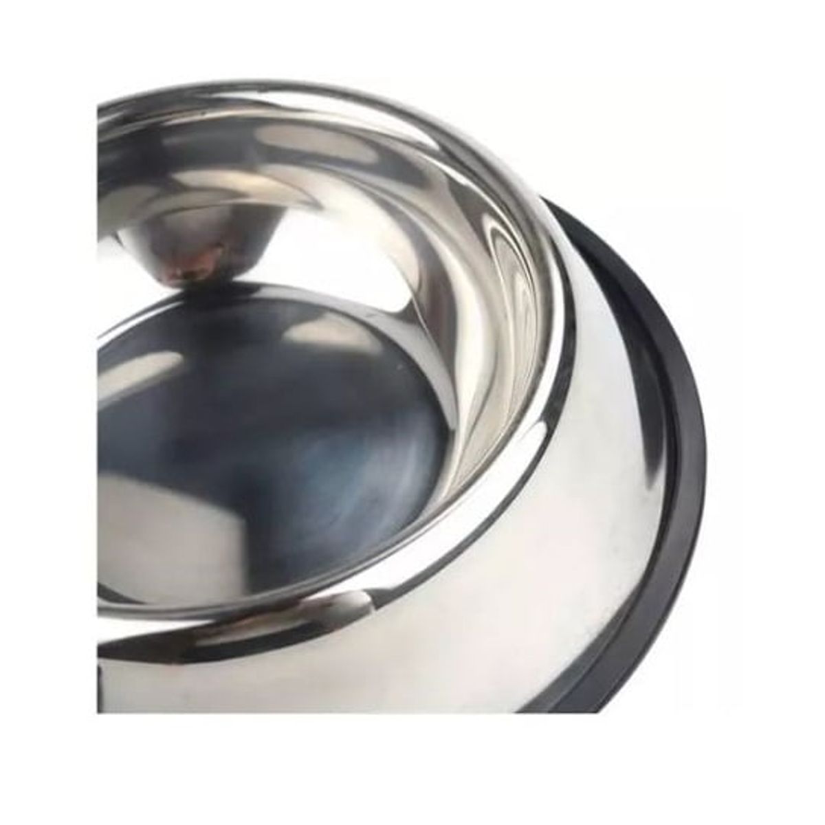 GENERICO - PLATO 15 CM ACERO MASCOTA  INOXIDABLE