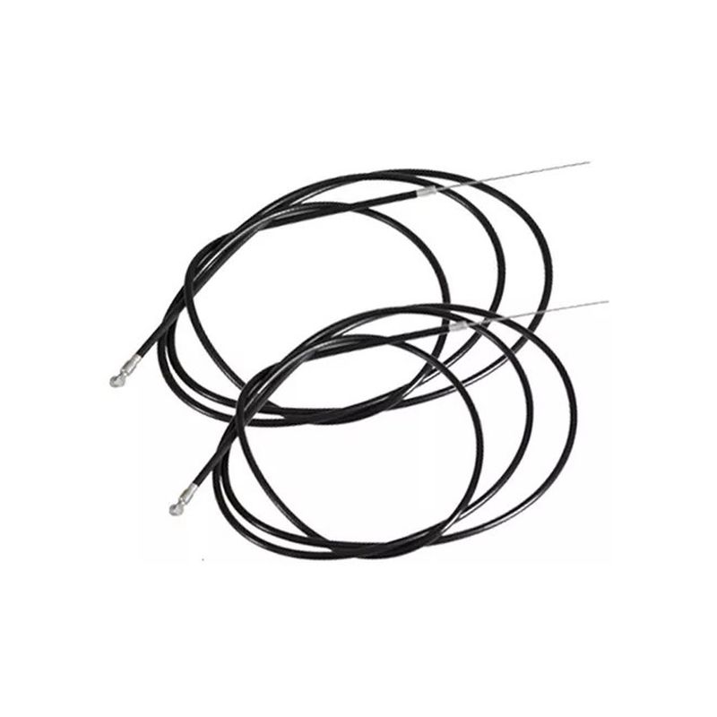 GENERICO - Pack X2 Cable De Freno Trasero Mtb Barril Completo 1.75 M