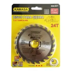 KAMASA - DISCO DE CORTE DE MADERA  4 1/2