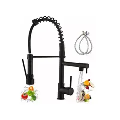 MUNDO MAGIA - Grifo Llave Lavaplatos Monomando Cocina Extensible Flexible