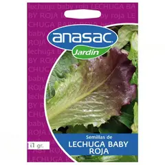 ANASAC - Semilla Lechuga Baby Roja 1 Gr Anasac.