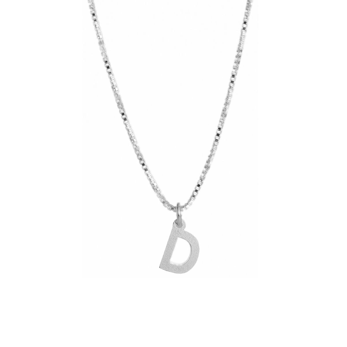 MABELITA - Cadena De Plata Mujer Con Inicial D