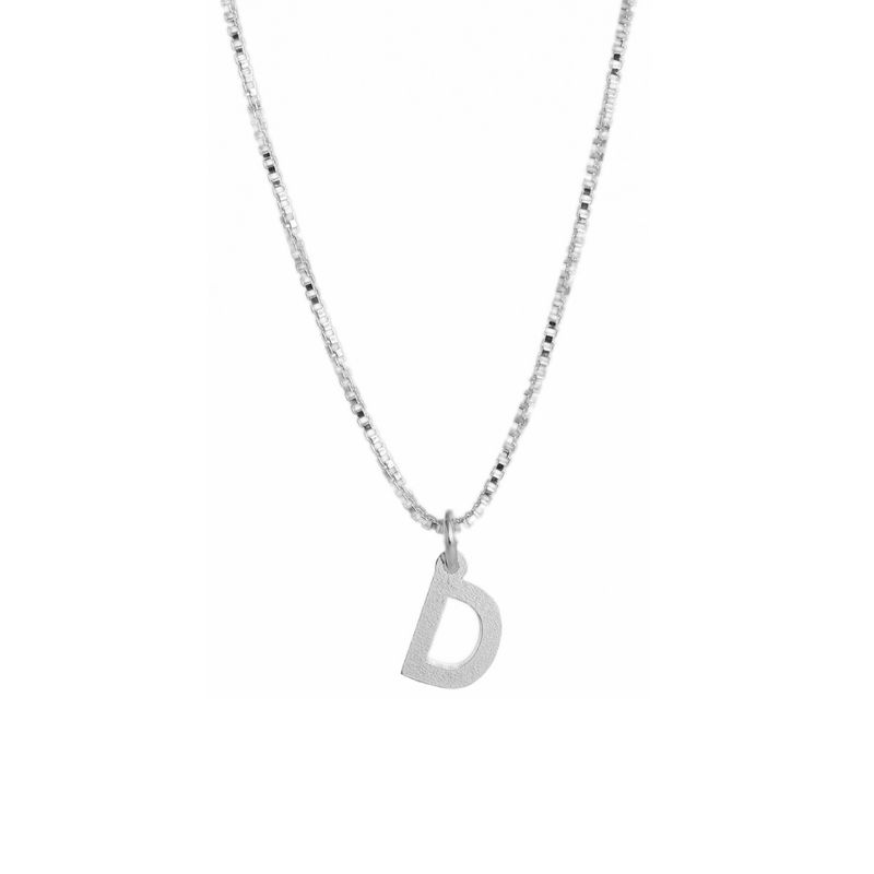 MABELITA - Cadena De Plata Mujer Con Inicial D