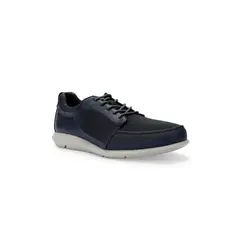CARDINALE - Zapatillas caña baja Zapatos hombre textil sail-0-08 azul