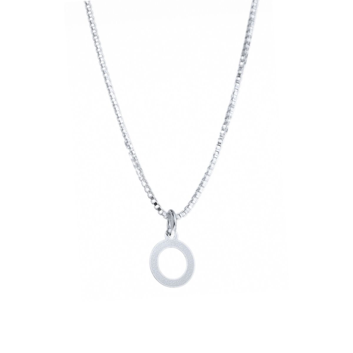 MABELITA - Cadena De Plata Mujer Con Inicial O