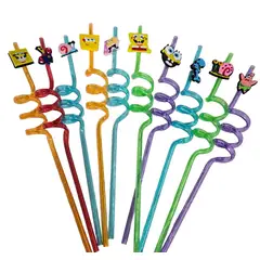 GENERICO - Bombillas reutilizables para sorpresas Bob esponja