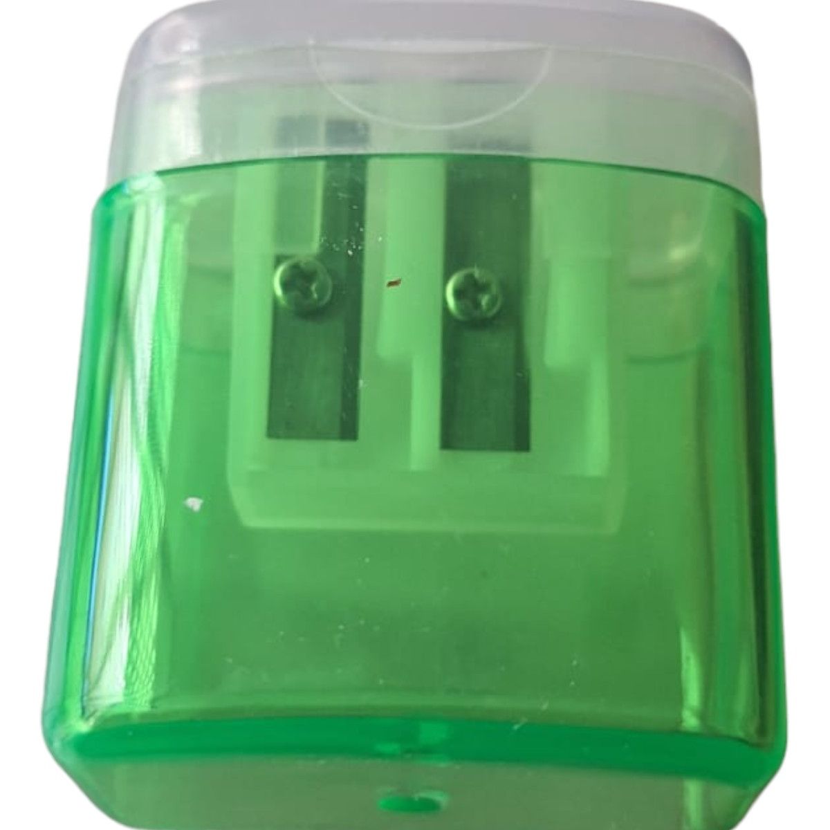 Sacapuntas Doble Con Deposito Verde Unidad, marca GENERICO - Foto Principal