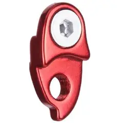 GENERICO - Extensor Pata De Cambio Desviador Alargador Rojo Mtb ruta