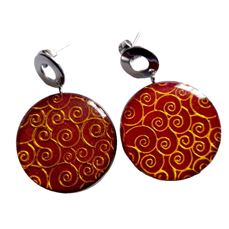 CATHALIFAUDJOYAS - Aros resina CathalifaudJoyas