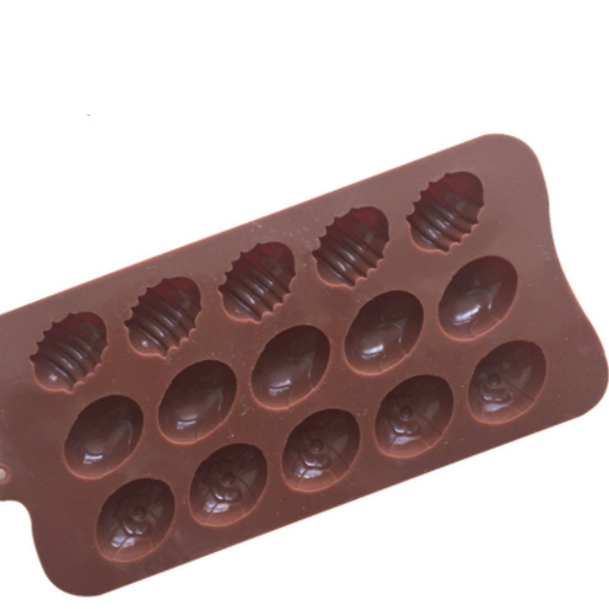 GENERICO - Molde De Silicona 15 Huevitos De Pascua 3 Relieves Distintos