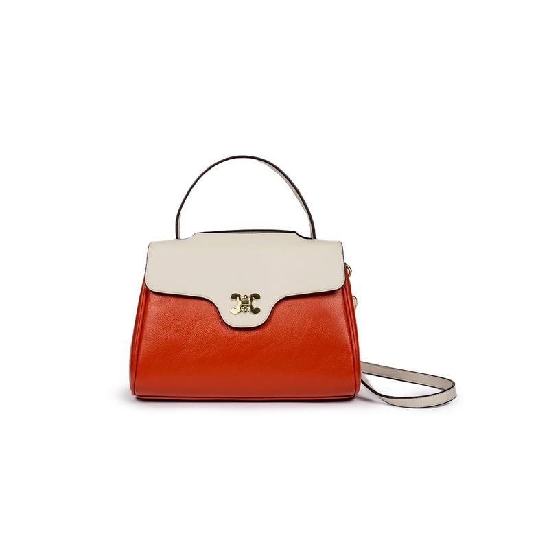 TODOPIEL - Cartera Ecocuero Mujer Rojo Todopiel