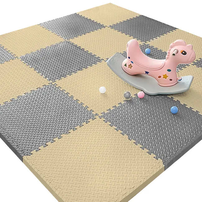 BABYNEST - Piso De Goma Eva Bebé Alfombra Debebe 60x60cm Set x8 - GyB