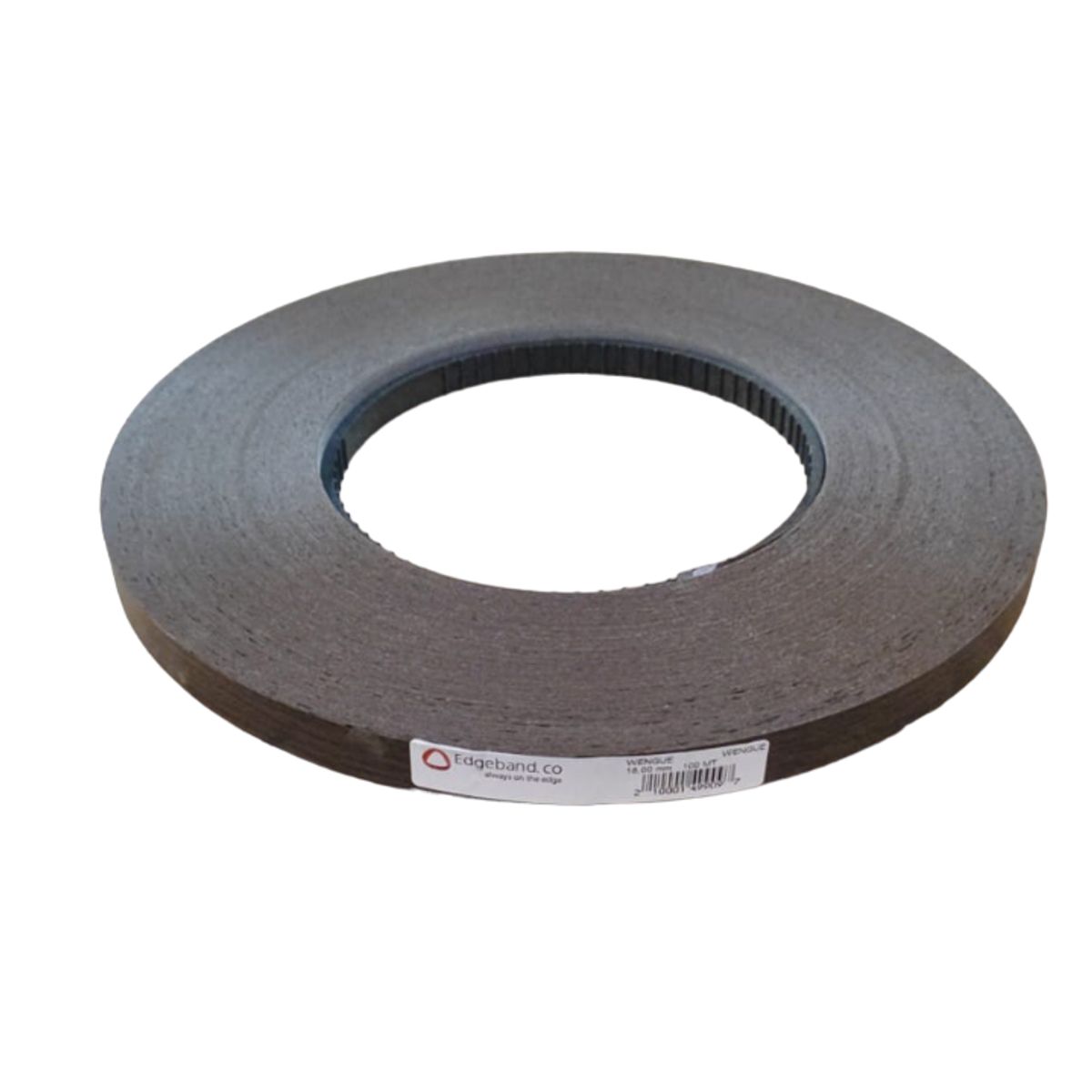 Tapacanto Encolado Rollo 100 Mt 18mm Chocolate-Wengue, marca GENERICO - Foto Principal