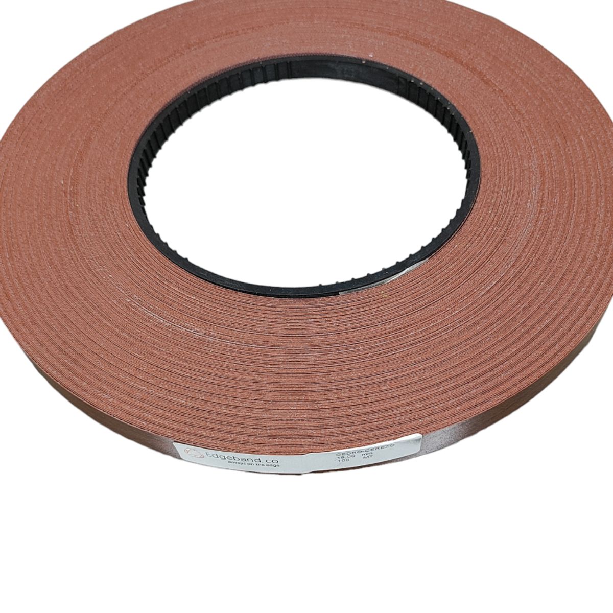 GENERICO - Tapacanto Encolado Rollo 100 Mt 18mm Cerezo