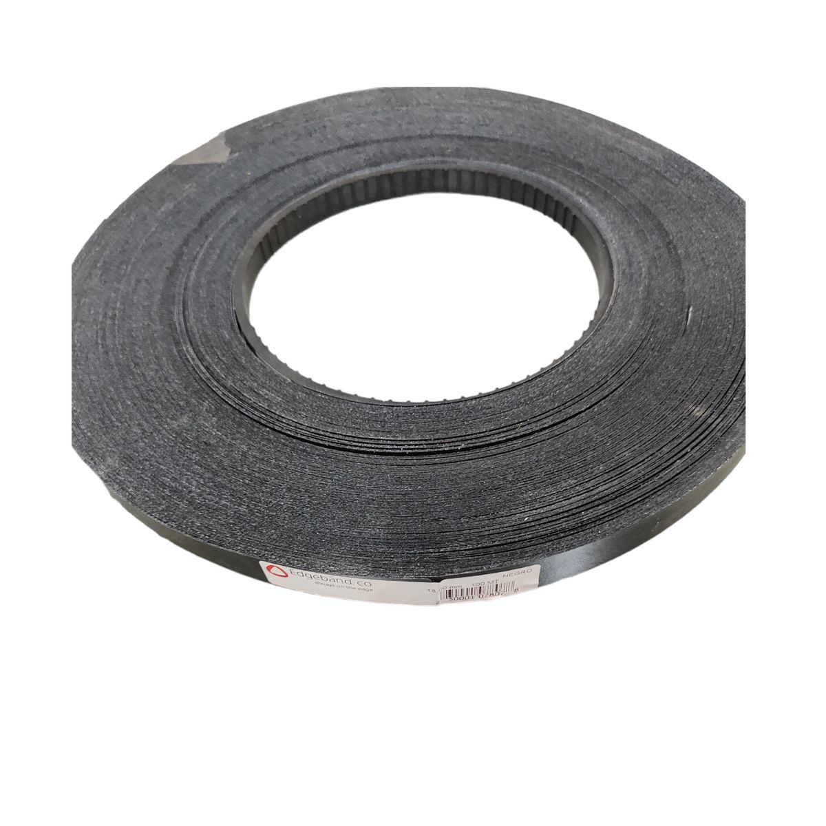 GENERICO - Tapacanto Encolado Rollo 100 Mt 18mm Negro