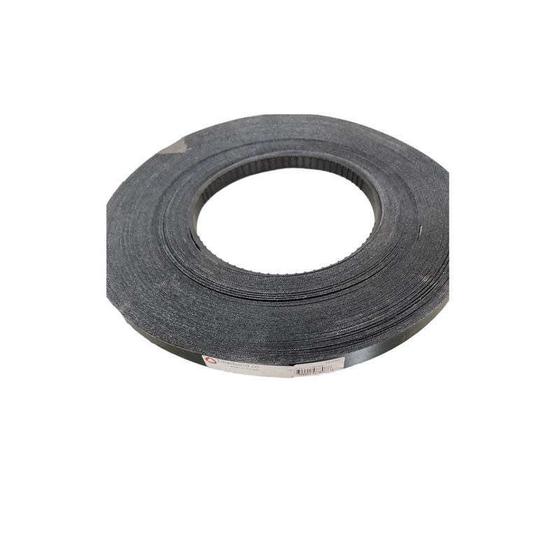 GENERICO - Tapacanto Encolado Rollo 100 Mt 18mm Negro