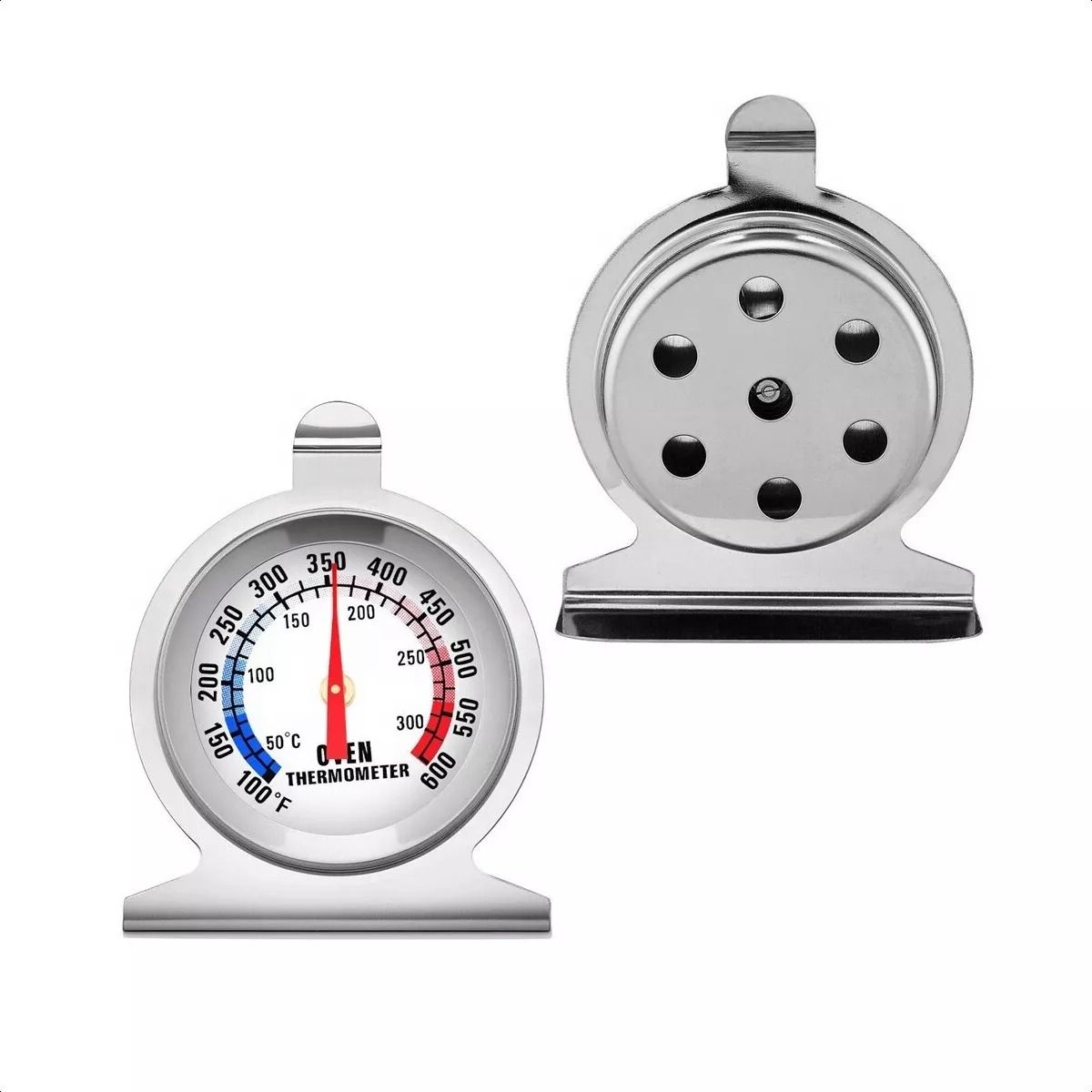 GENERICO - Termómetro Analógico Horno Indicador Temperatura 300 Grados