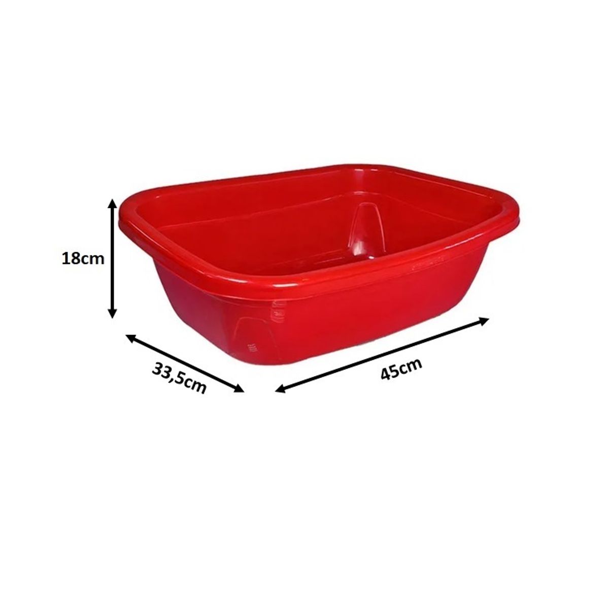 KENDY - Palangana Europa N°2 Balde Cubeta 16 Lts Plastico