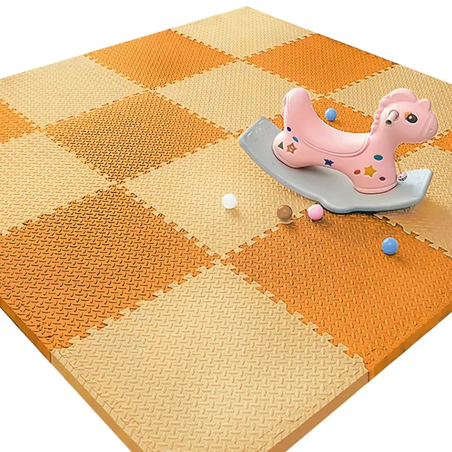 BABYNEST - Piso De Goma Eva Bebé Alfombra Babynest 60x60cm Set x8 NyB