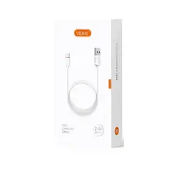 GENERICO - Cable Usb Tipo C 24a 200cm Vidvie Para Xiaomi
