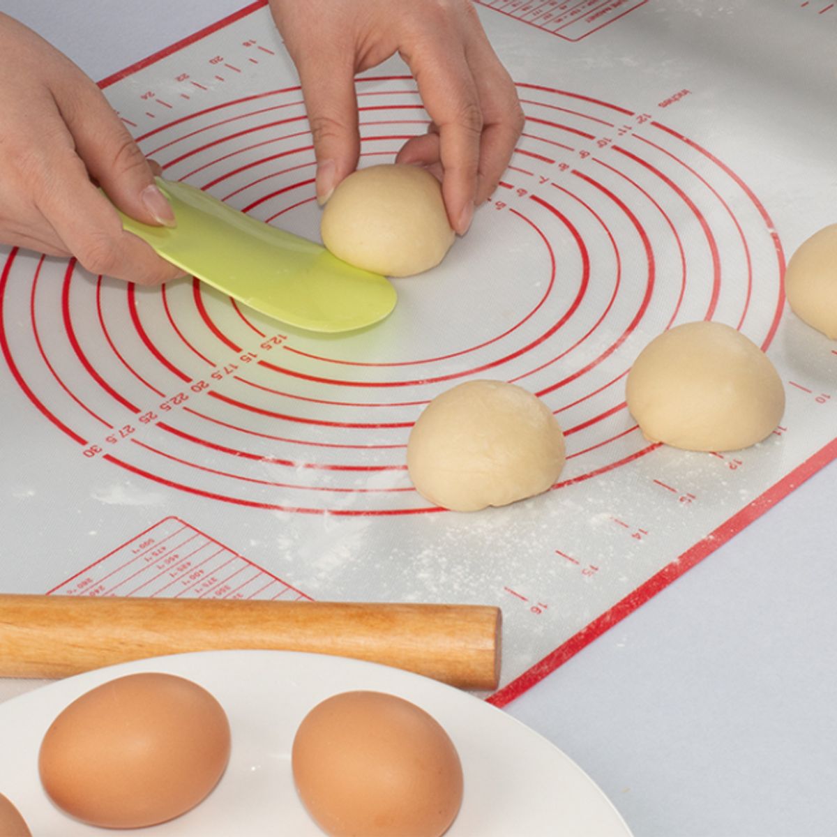 GENERICO - Mat Lámina Tapete Silicona Para Hornear Antiadherente, 40 X 60 Cms