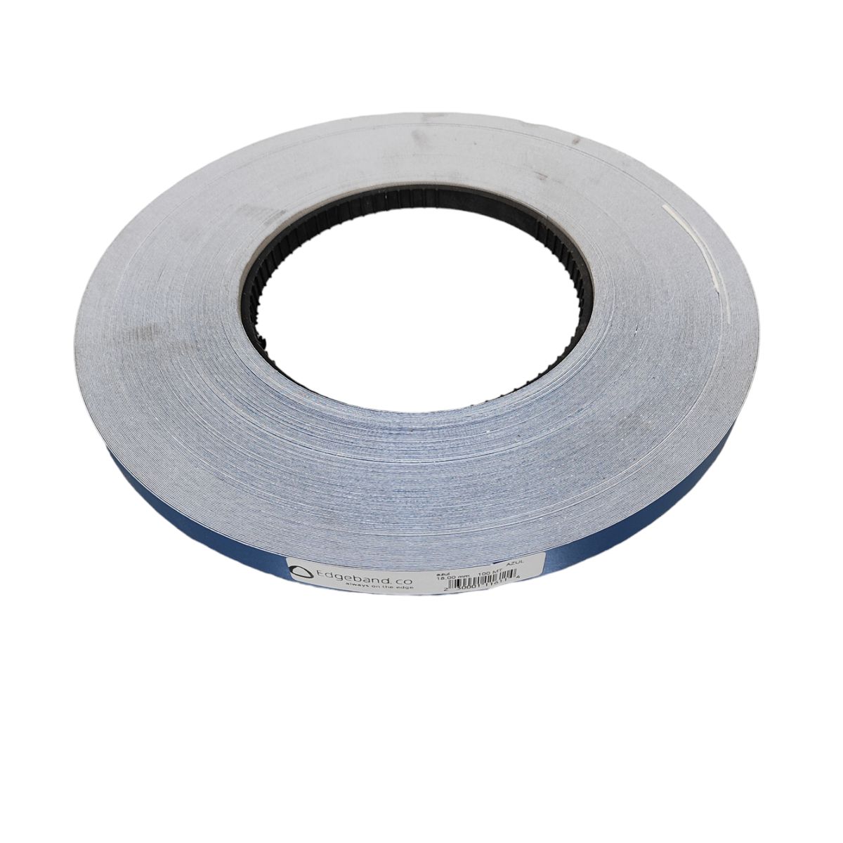 GENERICO - Tapacanto Encolado Rollo 100 Mt 18mm Azul