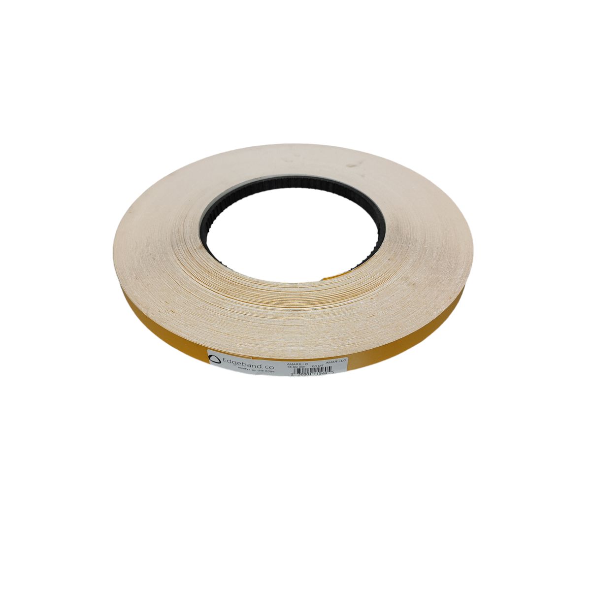 GENERICO - Tapacanto Encolado Rollo 100 Mt 18mm Amarillo