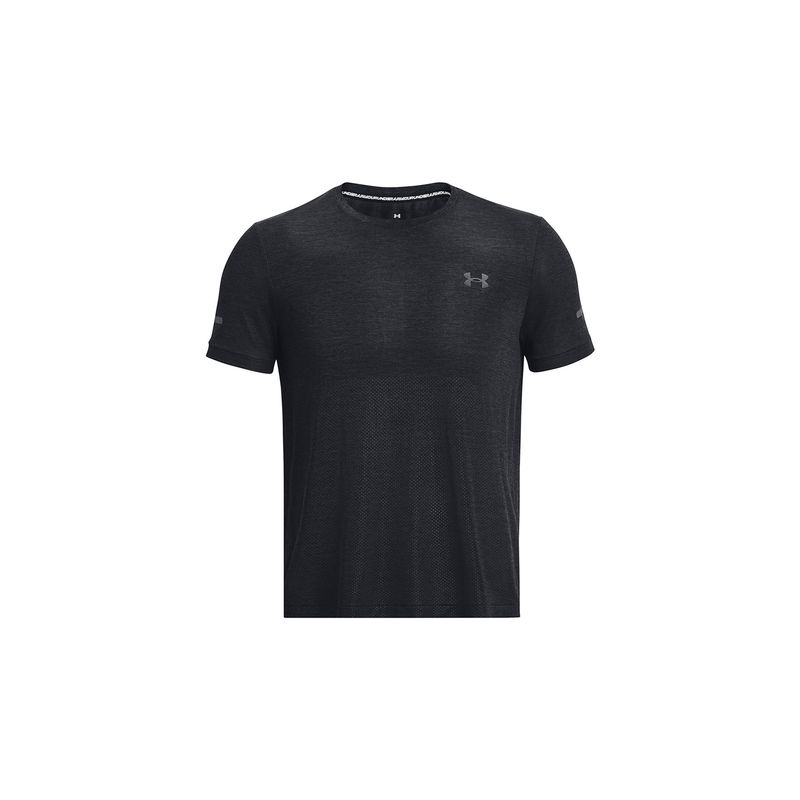 UNDER ARMOUR - Polera Seamless hombre Negro UNDER ARMOUR.-