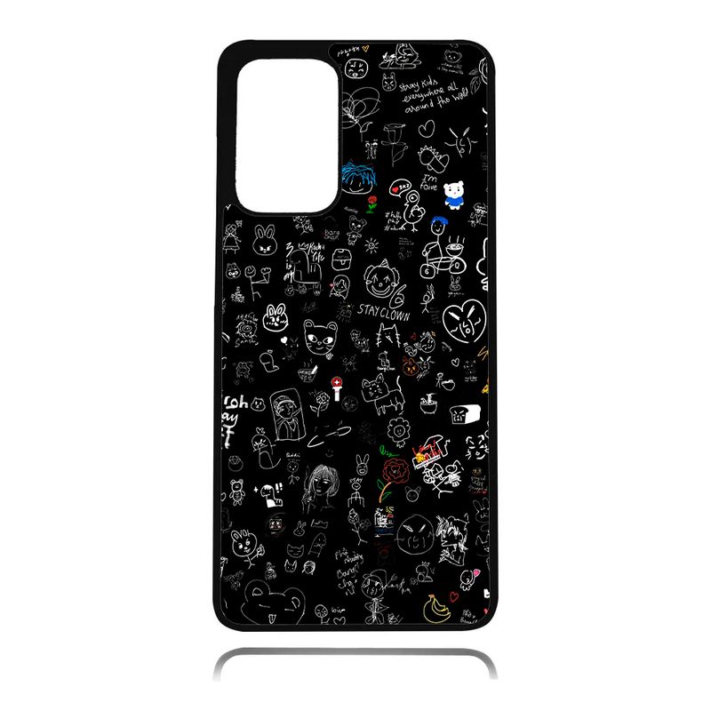 GENERICO - Carcasa Funda para VIVO V20 Diseño Black 1