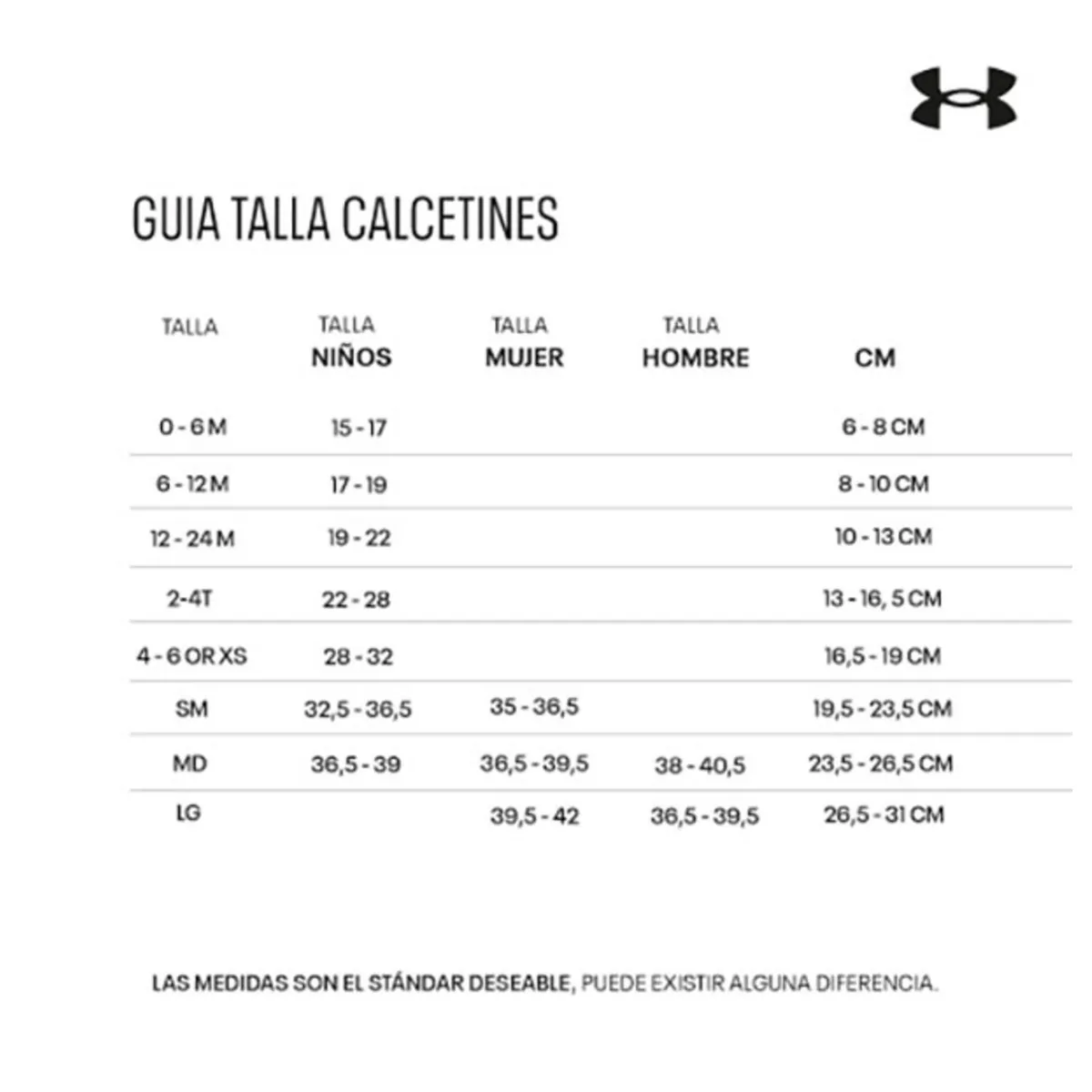 UNDER ARMOUR - Pack 3 Calcetines Performance niños Blanco UNDER ARMOUR
