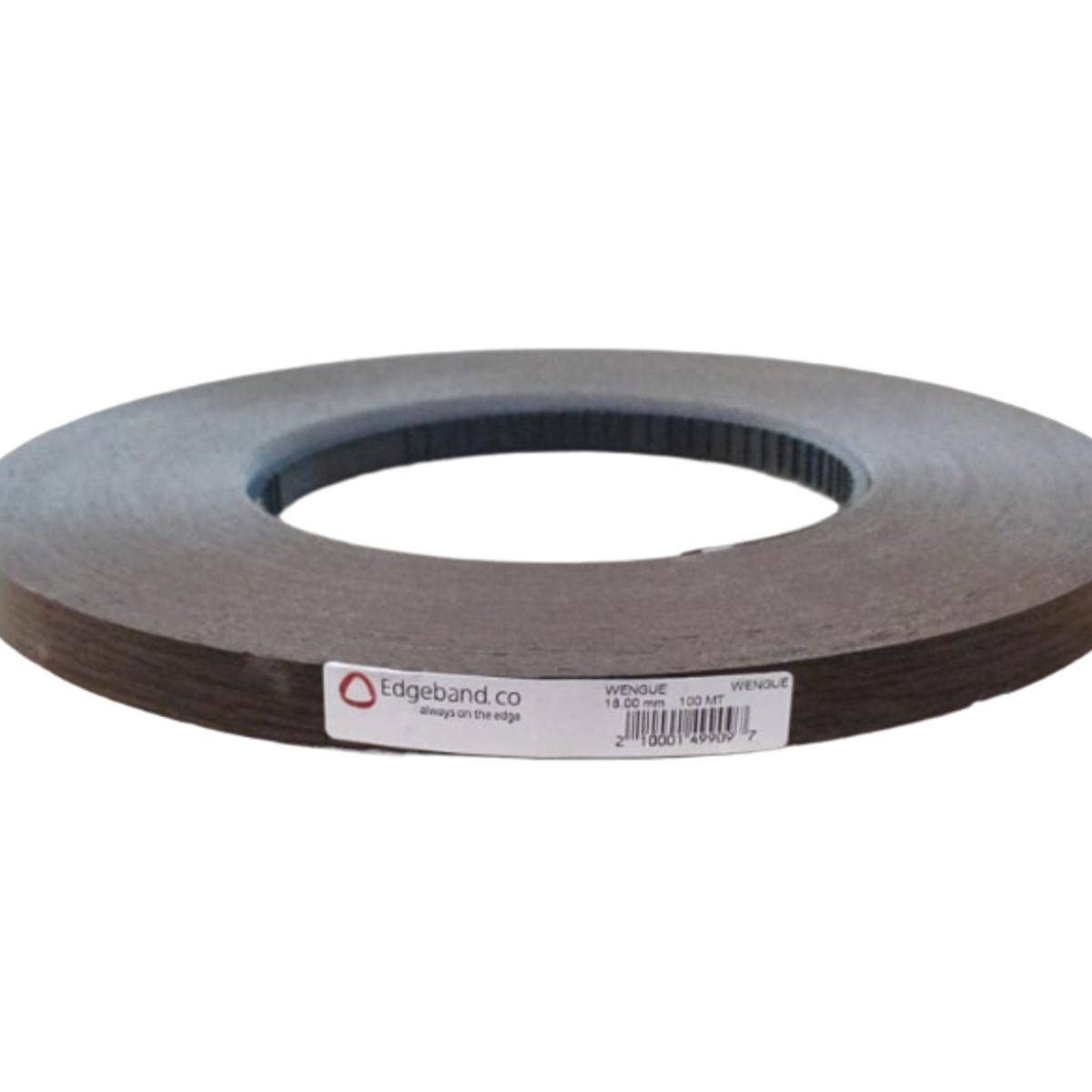 GENERICO - Tapacanto Encolado 18mm Chocolate-Wengue Caja 10 Rollos