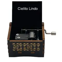 GENERICO - Caja Musical Box Music cancion Cielito Lindo