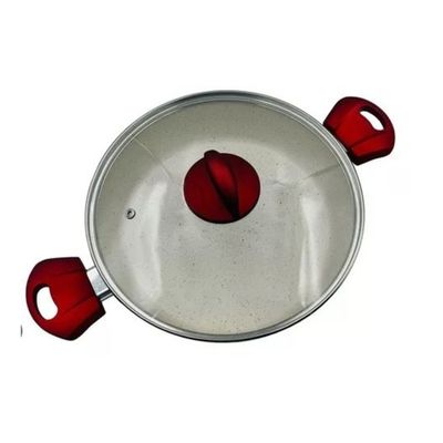 Imagen 2 del producto CACEROLA DE CERAMICA MARMOLEADA ANTIADHERENTE 28CM