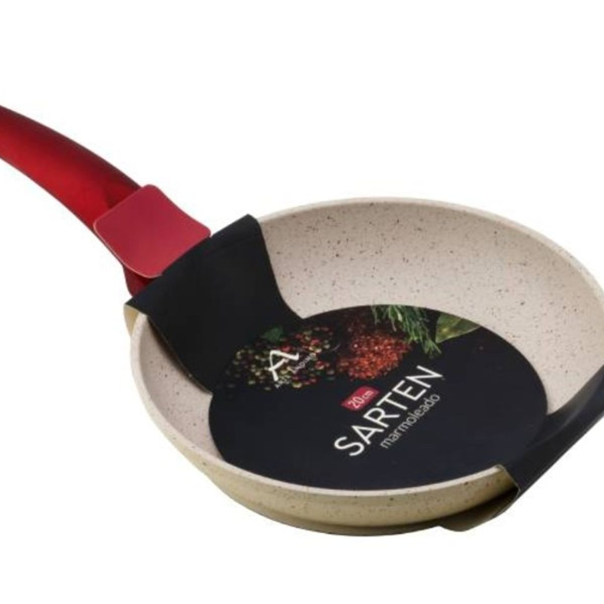 OEM - Sarten De Ceramica Marmoleado 20cm Arte Andino