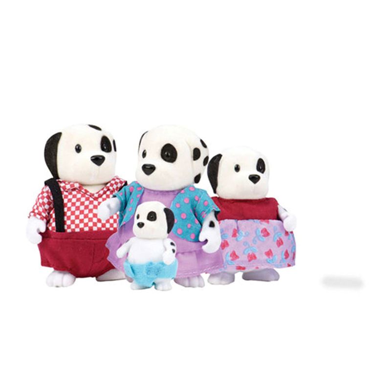 LIL WOODZEEZ - Figuras De Animales Ba Woodzeez Dog Family