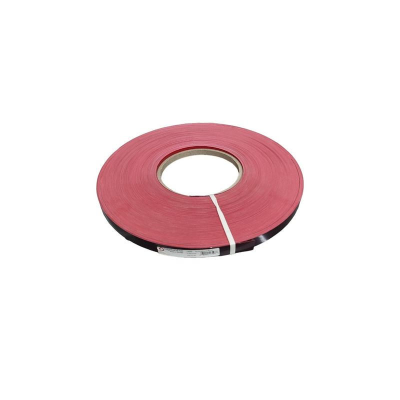 GENERICO - Tapacanto Pvc Rollo 200 mt 21mm Brillante Rojo
