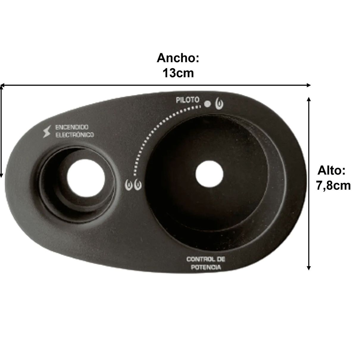 FENSA - Bisel Ovalado Para Estufa Gas - Fensa Mademsa