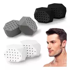 KUANGYE - 3 Pares Ejercitador Mandíbula Tonificador Mandíbula Jawliner