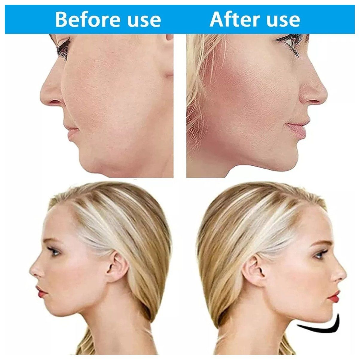 3 Pares Ejercitador Mandíbula Tonificador Mandíbula Jawliner, marca KUANGYE - Foto 2