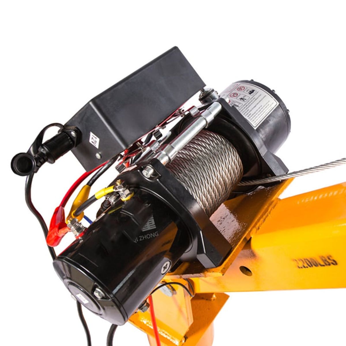 KUANGYE - Winche Eléctrico 3.500 Lbs 12v Control Remoto