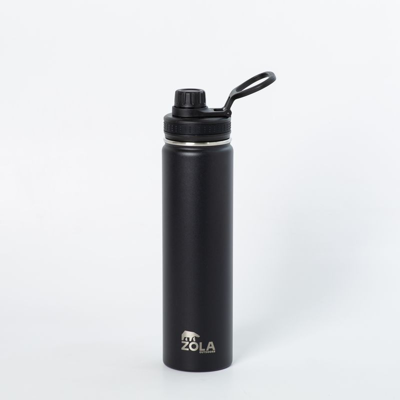 ZOLA OUTDOORS - Botella termica Zola 750ml - Negra