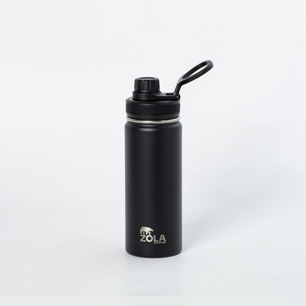 ZOLA OUTDOORS - Botella Termica Zola 550ml  Negro