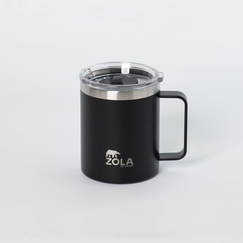 ZOLA OUTDOORS - Taza Termica Zola 350 ml - Negro
