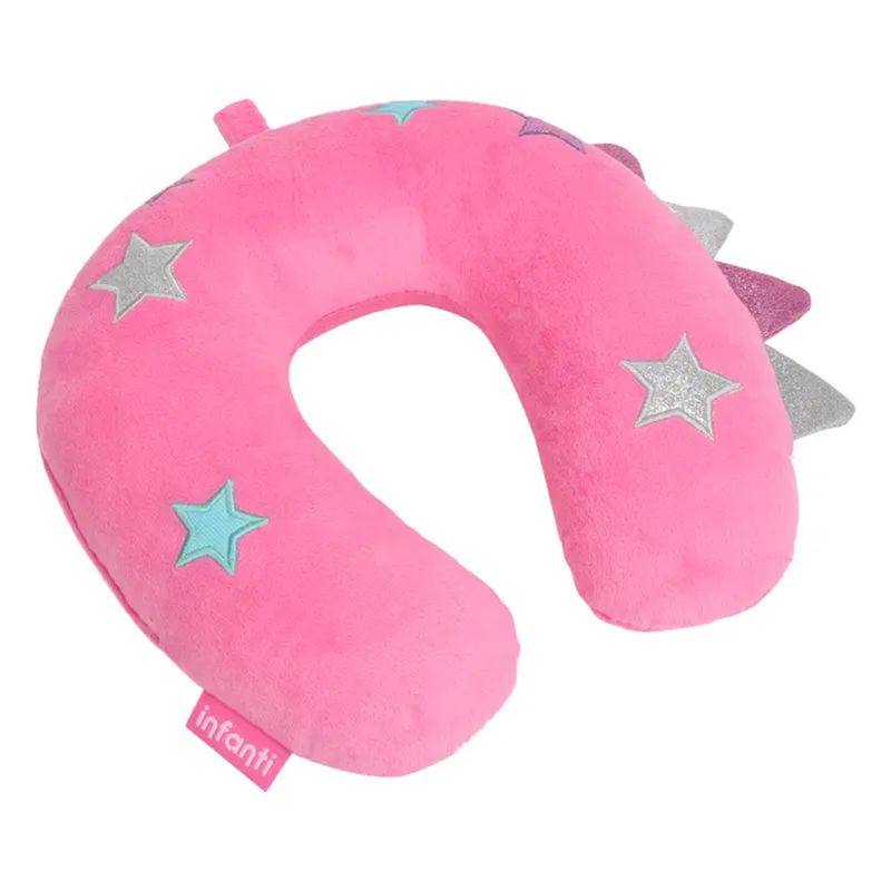 INFANTI - Cojín Acolchado para el Cuello Estrellitas INFANTI Rosa
