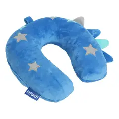 INFANTI - Cojín Acolchado para el Cuello Estrellitas Azul