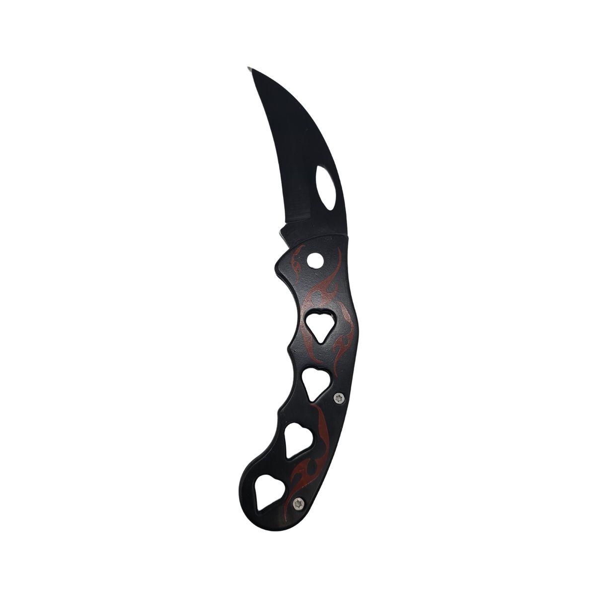 GENERICO - Cuchillo Navaja De Camping Supervivencia Retractil Plegable