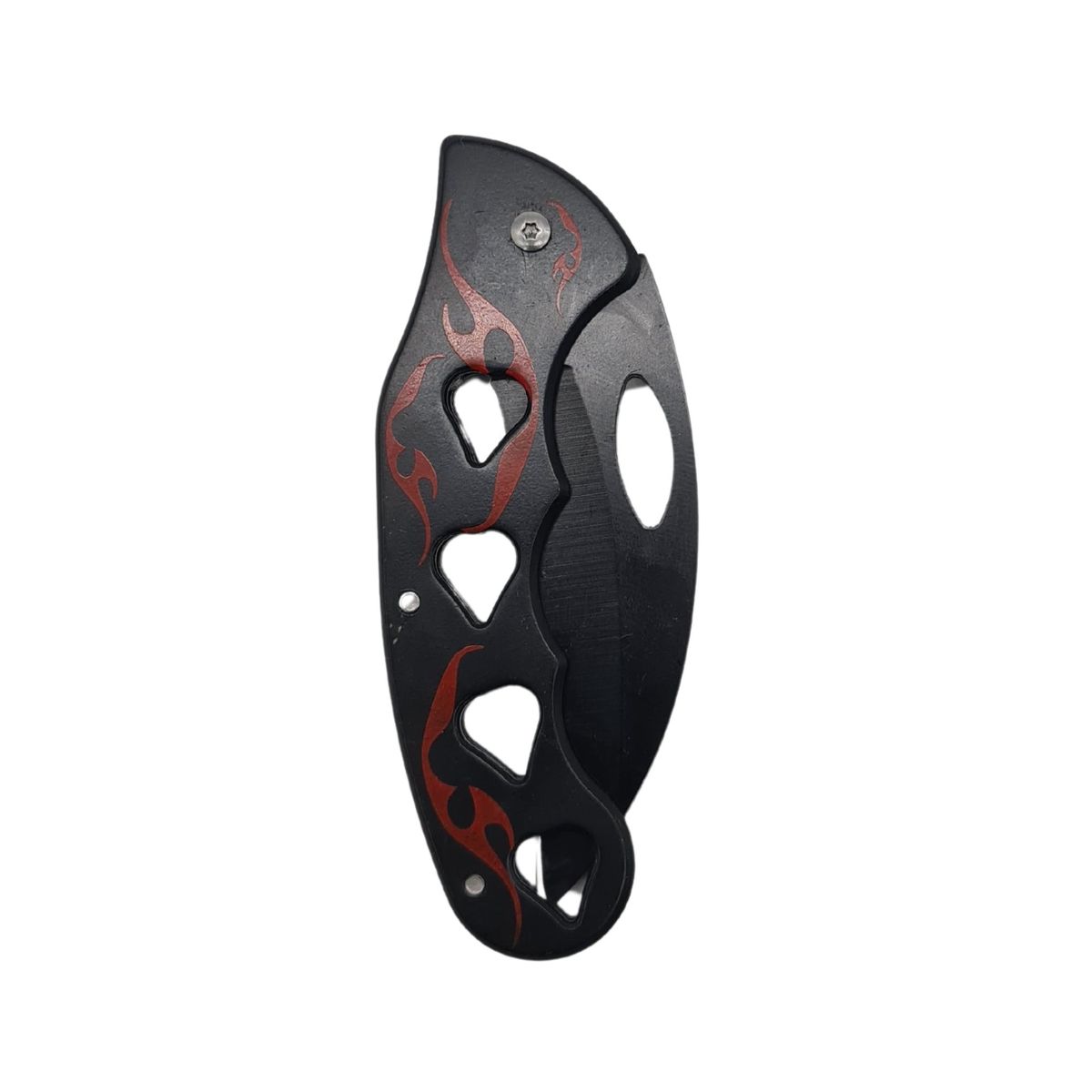 GENERICO - Cuchillo Navaja De Camping Supervivencia Retractil Plegable