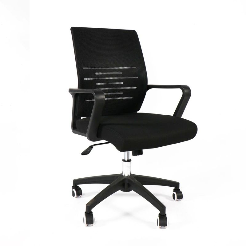 NECTAR - Silla Ejecutiva Smith nylon mesh + acero cromado